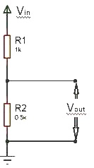 voltage divider resistor